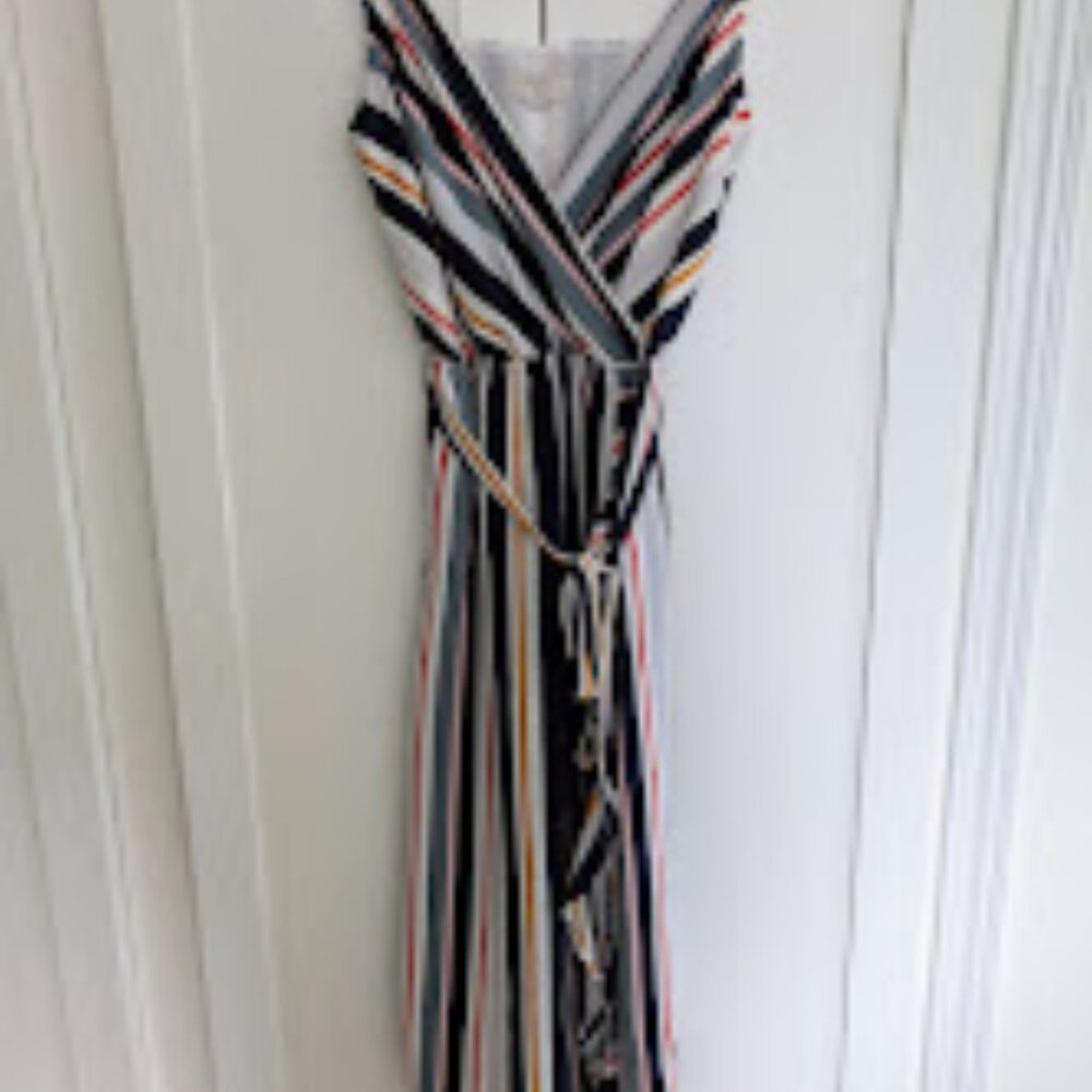 LOFT Small Petits Striped Dress